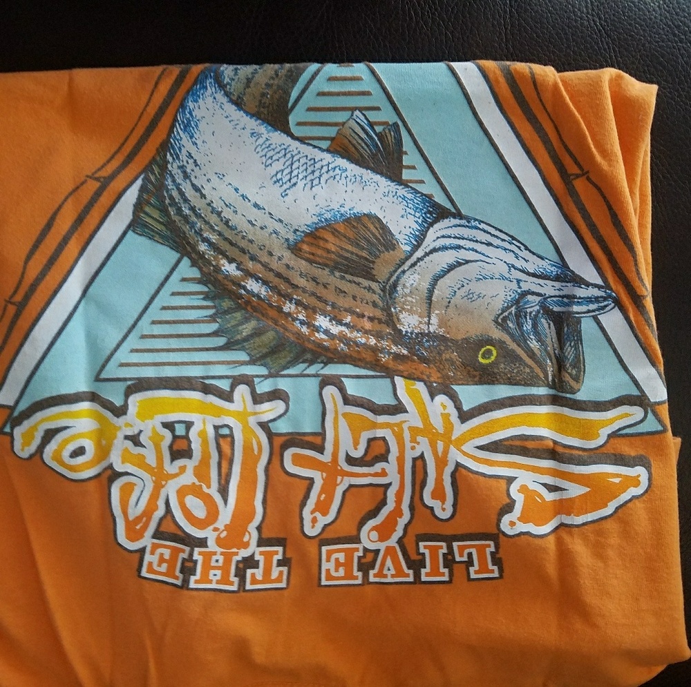 Two Salt Life shirts